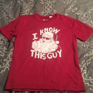 Tucker and Tate santa t shirt 10/12